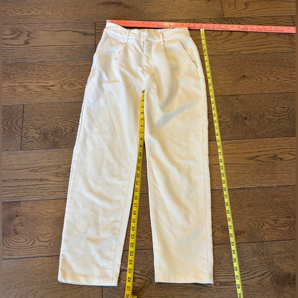 Abercrombie & Fitch Cream Women’s Tailored High Waist Dress Pants in Size XS - Picture 7 of 11